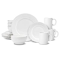 Pfaltzgraff Cassandra 16-Piece Porcelain Dinnerware Set, Service For 4