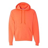 Men's 8 Oz. NuBlend Fleece Pullover Hood, Retro Heather Coral, XX-Large