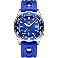 Men Dive Watches, Mens Automatic Watches Mechanical Wristwatch 200m Water Resistant C3 Luminous Chronograph Ceramic Diving Ceramic Bezel Sapphire Mirror NH35