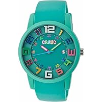 Women's CR2003 Festival Teal Silicone Watch