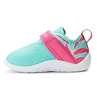 Kid's Aqua Blue & Pink Shore Explorer Water Shoes Girl's Cool Pineapple 5-6 and 11-12