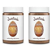Cinnamon Almond Butter, No Stir, Gluten-free, Non-GMO, Responsibly Sourced, 16 Ounce Jar (Pack of 2)
