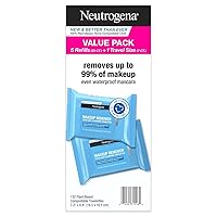 Makeup Remover Cleansing Towelettes and Face Wipes (132 Count)