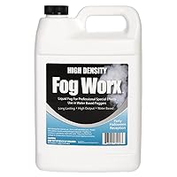 FogWorx Extreme High Density Fog Juice Gallon - Long Lasting, High Output, Odorless Water Based Fog Machine Fluid -for 400 Watt to 1500 Watt Machines