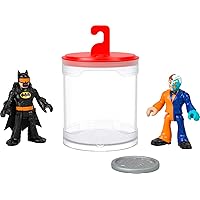 Fisher-Price Imaginext DC Super Friends Batman Toys, Color Changers Figure Set, Batman & Two-Face for Preschool Kids Ages 3+ Years