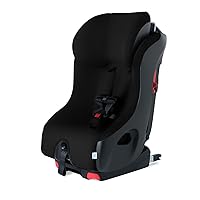 Clek Foonf Convertible Car Seat, Pitch Black (C-Zero Fabric)