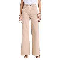 DL1961 Women's Hepburn Extra Wide Leg: High Rise Vintage Jeans