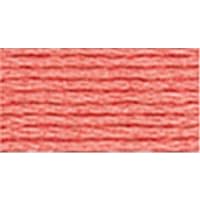 DMC 117-352 Mouline Stranded Cotton Six Strand Embroidery Floss Thread, Light Coral, 8.7-Yard