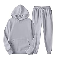 Women's Custom Personalised Sets,Round Neck Sports Tracksuit Unisex Two-Piece Running Outfits Long Pullover, S-5XL