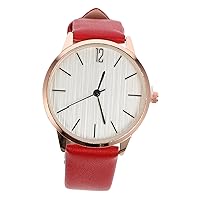 TENDYCOCO Watch Outdoor Decoration Vintage Decor Relojes Deportivos para Hombres Leather Strap Men Decor Reloj