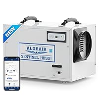 ALORAIR Crawl Space Dehumidifiers, 120 PPD Energy Star Wi-Fi APP Controls Crawlspace Dehumidifiers, Auto Defrost Basement Commercial Dehumidifiers