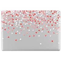 Hard Case Compatible with MacBook Air 13 15 inch M2 M1 Mac Book Pro 16 15 14 13 12 2023 2022 2020 2018 Laptop Kawaii for Girls Lovely Cute Hearts Shell Confetti Touch Bar Valentines Protective