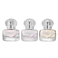 Beautiful Magnolia, Intense & L'Eau Mini 3pc Daydreams Fragrance 0.14oz Purse travel sprat GiftSet