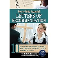 How to Write Successful Letters of Recommendation How to Write Successful Letters of Recommendation Paperback Kindle Library Binding