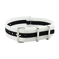 Watch Straps -Choice of Color & Width (18mm,20mm, 22mm,24mm) - Ballistic Nylon Watch Straps