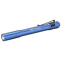 Streamlight 66122 Stylus Pro 100-Lumen Penlight With White LED, 2 AAA Alkaline Batteries and Removable Pocket Clip, Blue