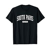 South Paris Maine ME Vintage Athletic Sports Design T-Shirt
