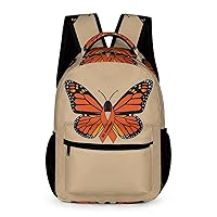 MS Multiple Sclerosis Awareness Butterfly Travel Backpack Cute Laptop Bag Aesthetic Campus Backpack Casual Daypack