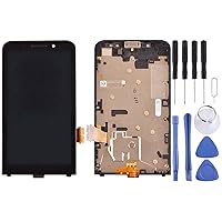 Lihuoxiu Cell Phone Replacement Parts LCD Screen and Digitizer Full Assembly with Frame for BlackBerry Z30 (4G Version) Telephone Accessories (Color : Black)