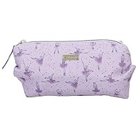Depesche 12256 TOPModel Ballet Cosmetic Bag in Purple with Rhinestones, Beauty Case with Inner Pocket, Multicoloured