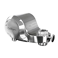 Culligan CFM-300CR, Faucet Mount Water Filter System, WQA Certified to Reduce PFOA/PFOS, Chrome