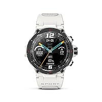 Veho Kuzo Sports Smart Watch F1S - White, black