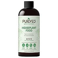 12oz All-Purpose Liquid Plant Fertilizer - Makes 40 Gallons, for Indoor Houseplants, All-Natural, Groundwater Safe, Made in USA