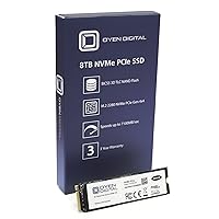 Oyen Digital 8TB NVMe M.2 2280 Gen4 PCIe TLC Solid State Drive SSD