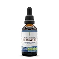 Secrets of the Tribe Bilberry Leaf Alcohol-Free Liquid Extract, Bilberry (Vaccinium Myrtillus) Dried Leaf Tincture Supplement (2 fl oz)
