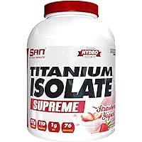 Nutrition Titanium Isolate Supreme | Strawberry Yogurt 5lb