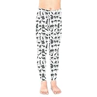 PattyCandy 2-13 Years Old Kids Toddler Tights Stylish Animal Happy Easter Christmas Xmas Lights Printed Long Leggings