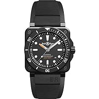 Bell and Ross Automatic Black Dial Men's Watch BR0392-D-BL-CE/SRB