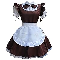 Cocktail Dress Headwear Costume Bowknot Cosplay Apron Lingerie Long Sleeve Party Dress