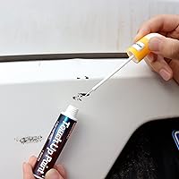 Touch Up Paint for Cars, White Car Paint Scratch Repair, Two-In-One Car Touch Up Paint Fill Paint Pen, Quick & Easy Solution to Repair Minor Automotive Scratches 0.8 fl oz