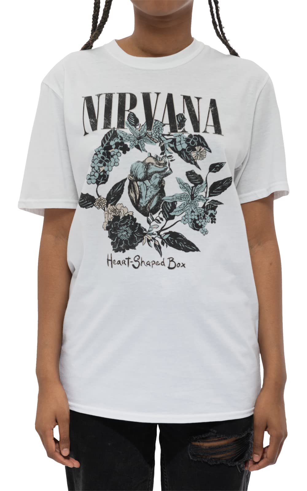 Nirvana T Shirt Heart