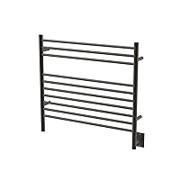Amba Jeeves KSO Model K-Straight 10-Bar Hardwired Towel Warmer in Oil Rubbed Bronze