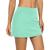 LouKeith Tennis Skirts for Women Golf Athletic Activewear Skorts Mini Summer Workout Running Shorts with Pockets