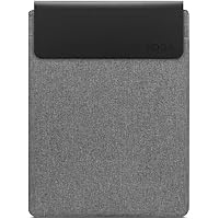 Lenovo Yoga Laptop Sleeve 14 Inch Notebook/Tablet Compatible with MacBook Air/Pro - Slim Eco-Friendly Lightweight Case with Accessory Pocket & Magnetic Closure - Grey