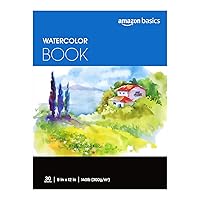 Amazon Basics Watercolor Pad, 9