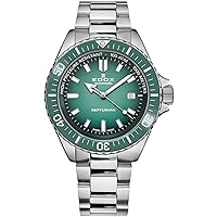EDOX Men's Does not Apply 80120-3VM-VDN1 Skydiver Neptunian Automatic 44mm 100ATM Watch