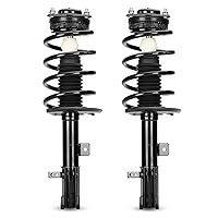 Front Pair Complete Struts Spring Assembly Compatible with 2011-2014 Chrysler 200, 2008-2014 Dodge Avenge, 2007-2010 Sebring Sedan Left & Right Shock Coil Replace for 271131 271130
