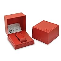 VOSTOK | Single Slot Watch Box Wristwatch Display Case Portable Organizer for Men Women Traveling Gift