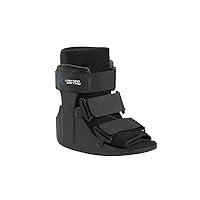 United Ortho USA14011 Short Cam Walker Fracture Boot, Extra Small, Black