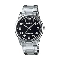 Casio Men's MTPV001D-1B Silver Metal Quartz Watch