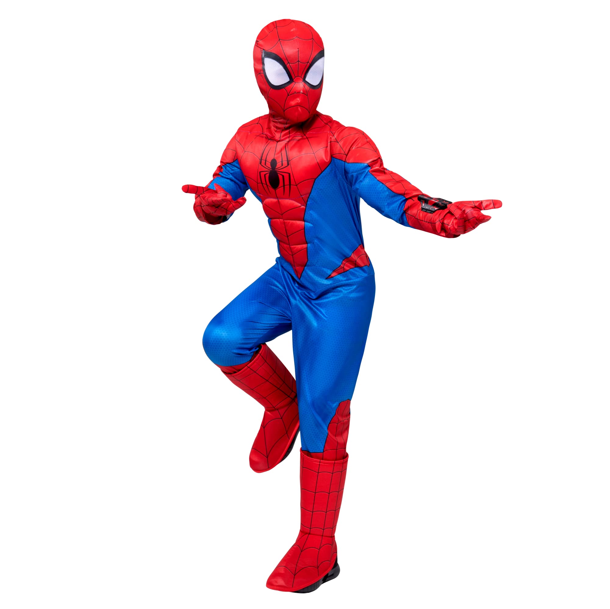 Marvel Spider-Man Deluxe Youth Costume Muscle Jumpsuit