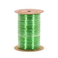 Berwick Wraphia Pearlized Rayon Craft Ribbon, 100-Yard Spool, Apple Green