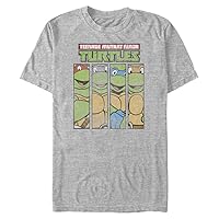 Nickelodeon Men's Big & Tall Turtle Faces