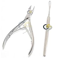 G.S CHIROPODY NAIL CLIPPER FOR INGROWN NAILS WITH COMEDONES EXTRACTOR ACNE FACIAL