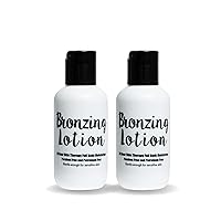 The Lotion Company 24 Hour Skin Therapy Lotion with Bronzer, Vanilla Bean, 2 Count