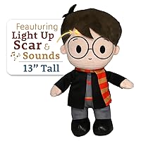 KIDS PREFERRED Harry Potter Light Up Scar Soft Huggable Stuffed Animal Cute Plush Toy for Toddler Boys and Girls, Gift for Kids, 13 inches